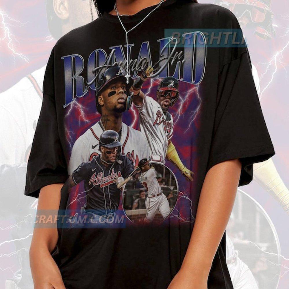 Ronald Acuna Jr Baseball Fan Graphic Unisex Sports T-Shirt